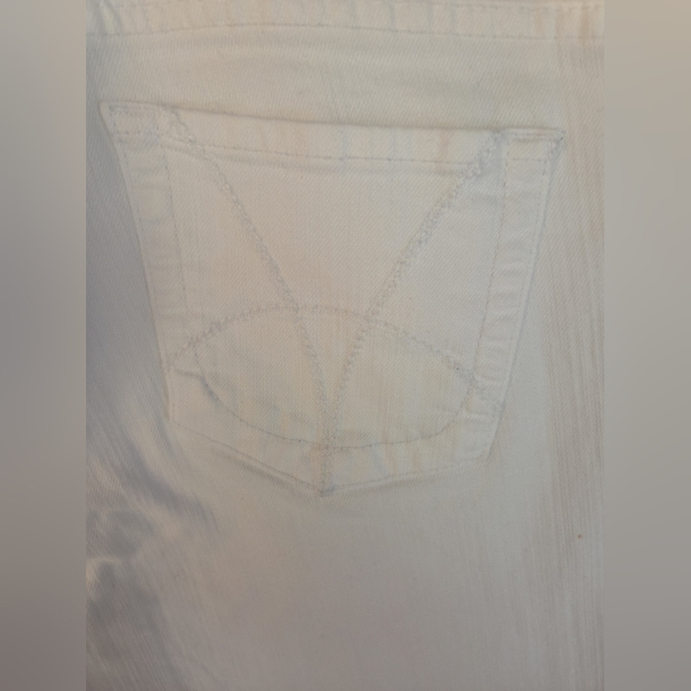 White Nwot Kut From The Kloth Catherine Boyfriends Jeans Size 10 - Picture 10 of 13